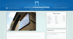 Desktop Screenshot of kynancevetclinic.co.uk